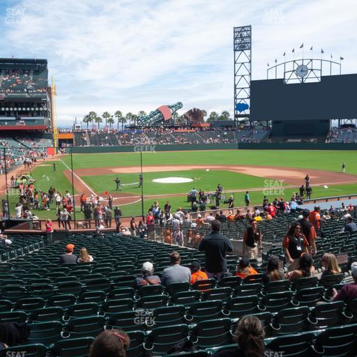 Oracle Park - Section Premium Lower Box 112 Seat View