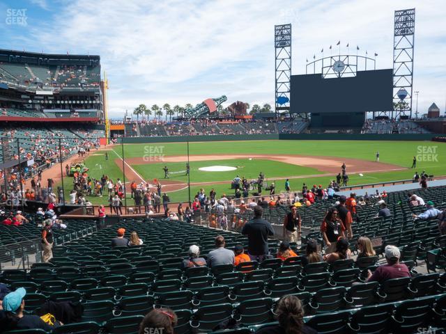 Oracle Park - Section Premium Lower Box 112 Seat View Oracle Park - Section Premium Lower Box 112 Seat View