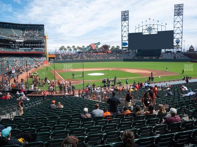 Oracle Park - Section Premium Lower Box 112 Seat View