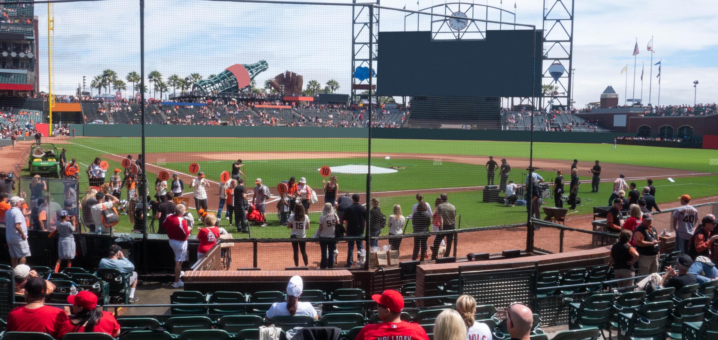Oracle Park - Section Premium Lower Box 113 Seat View