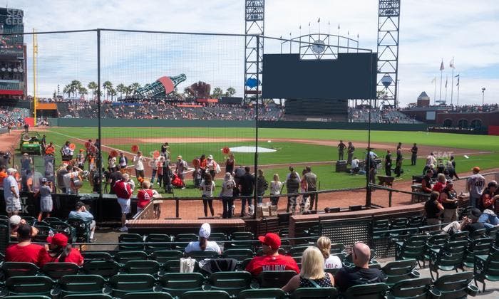 Oracle Park - Section Premium Lower Box 113 Seat View