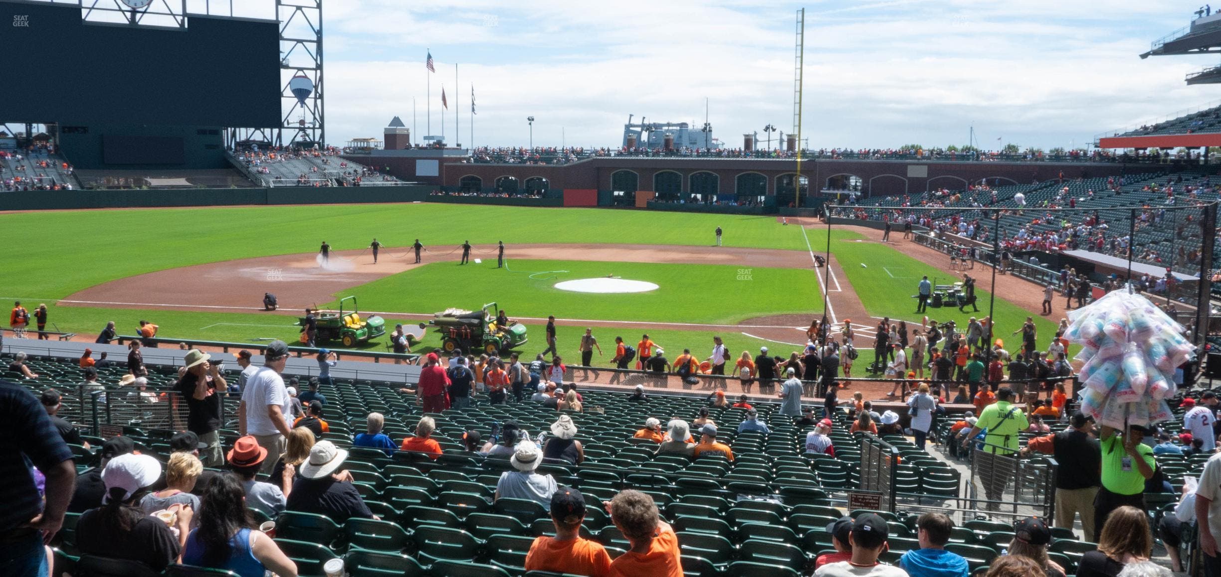 Oracle Park - Section Premium Lower Box 121 Seat View