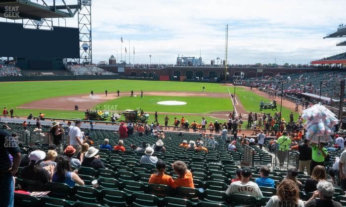 Oracle Park - Section Premium Lower Box 121 Seat View