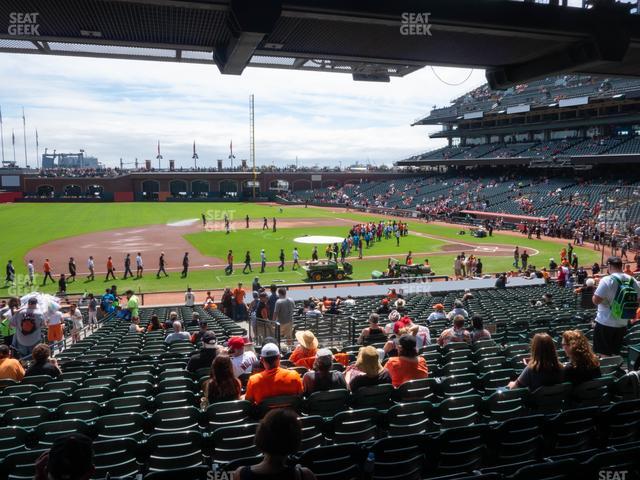 Oracle Park - Section Premium Lower Box 124 Seat View Oracle Park - Section Premium Lower Box 124 Seat View