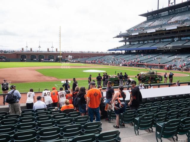 Oracle Park - Section Premium Lower Box 125 Seat View