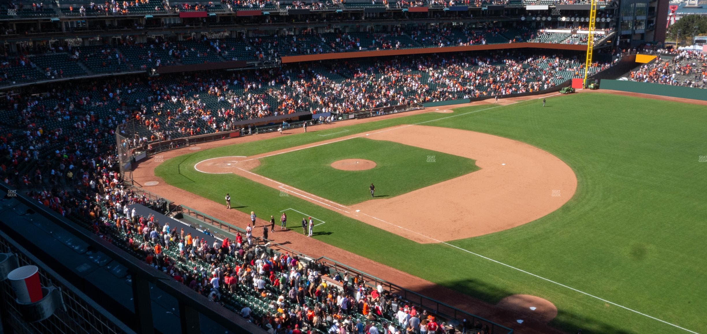 Oracle Park - Section View Box 302 Seat View