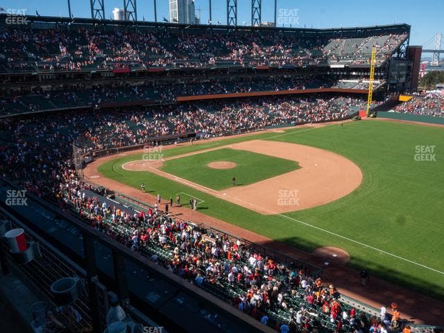 Oracle Park - Section View Box 302 Seat View