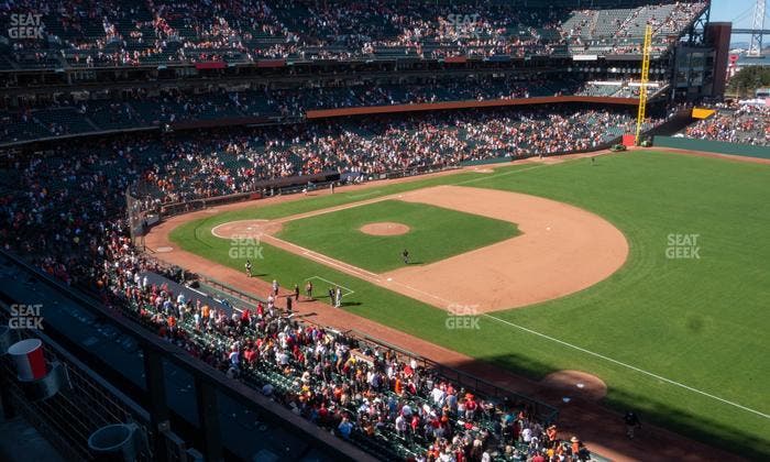 Oracle Park - Section View Box 302 Seat View