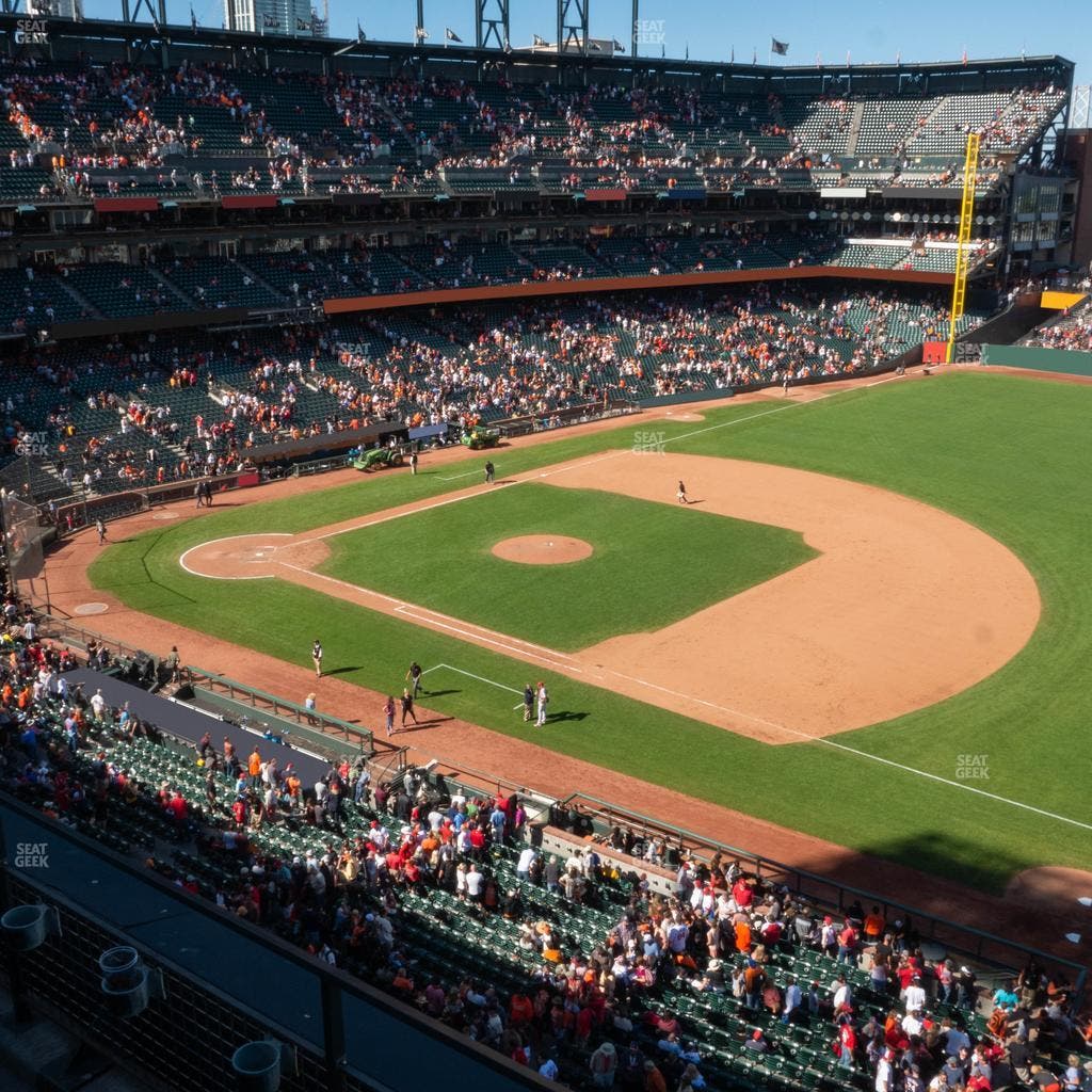 Oracle Park - Section View Box 304 Seat View