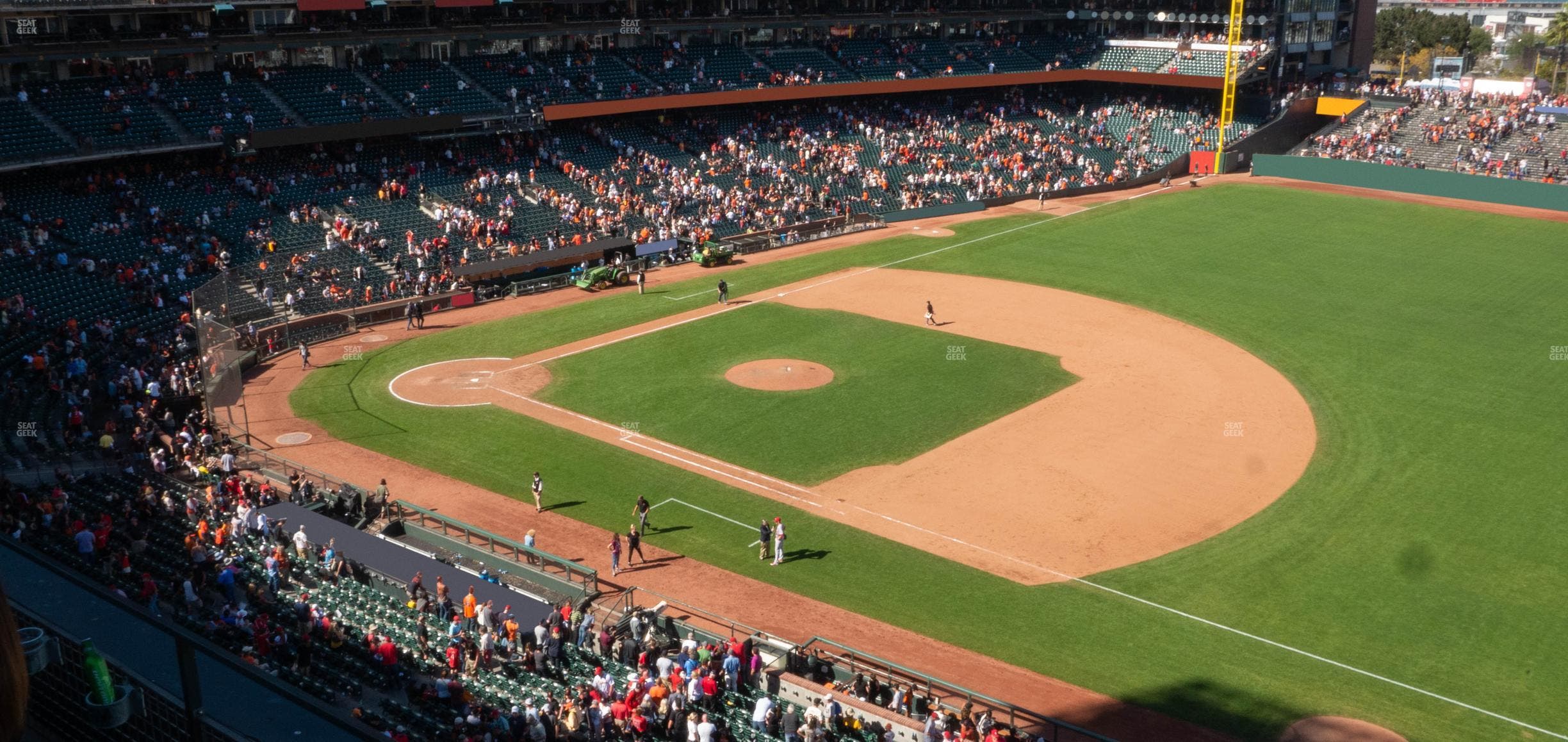 Oracle Park - Section View Box 304 Seat View