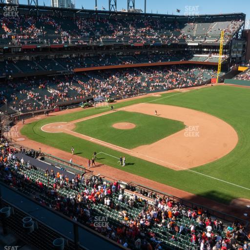 Oracle Park - Section View Box 304 Seat View