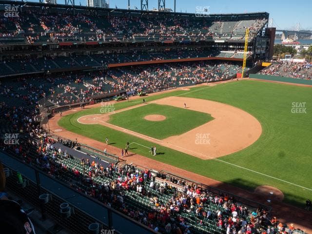 Oracle Park - Section View Box 304 Seat View