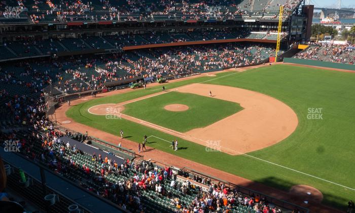 Oracle Park - Section View Box 304 Seat View