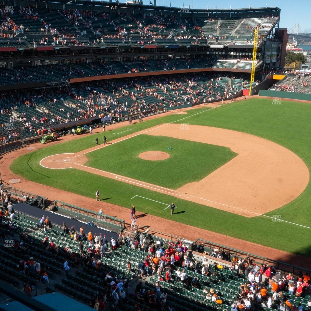 Oracle Park - Section View Box 305 Seat View