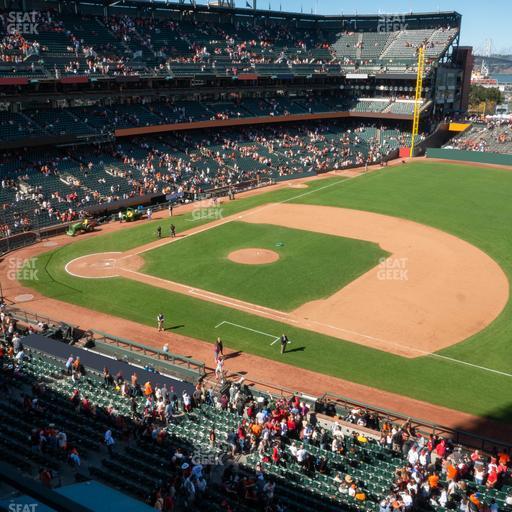 Oracle Park - Section View Box 305 Seat View
