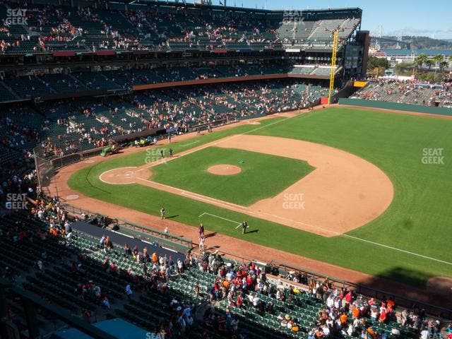 Oracle Park - Section View Box 305 Seat View