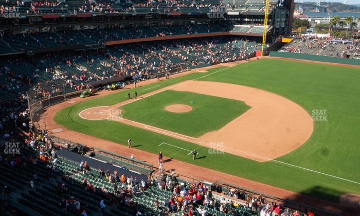 Oracle Park - Section View Box 305 Seat View