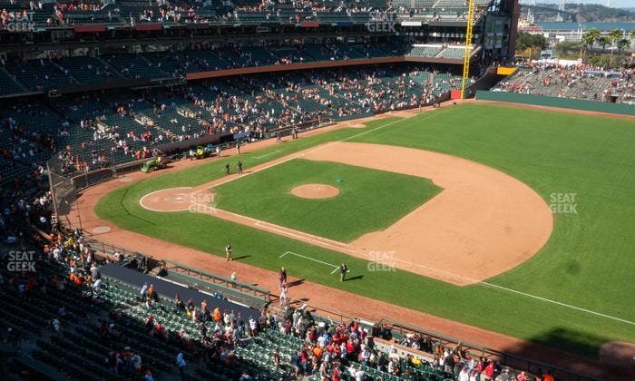 Oracle Park - Section View Box 305 Seat View