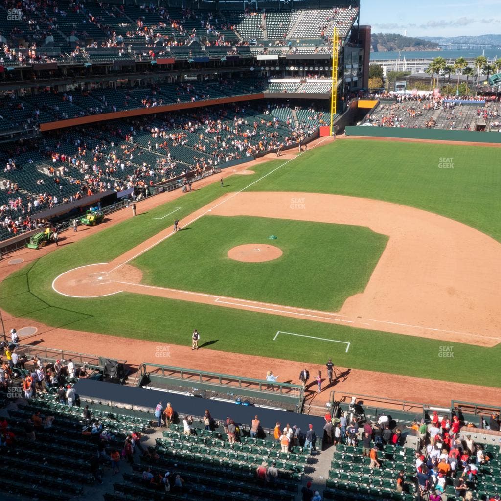 Oracle Park - Section View Box 307 Seat View