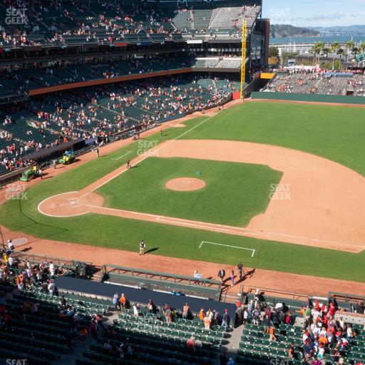 Oracle Park - Section View Box 307 Seat View