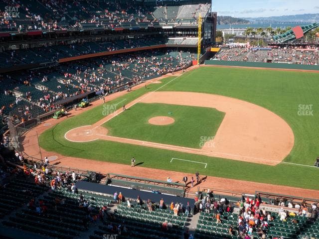 Oracle Park - Section View Box 307 Seat View