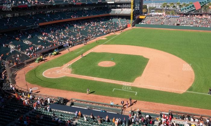 Oracle Park - Section View Box 307 Seat View