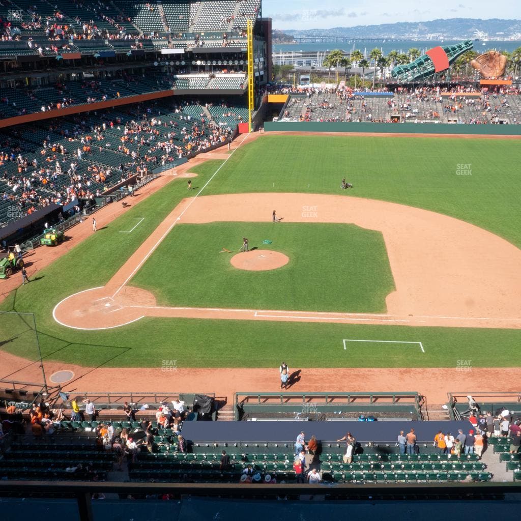 Oracle Park - Section View Box 308 Seat View