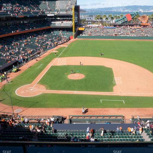 Oracle Park - Section View Box 308 Seat View
