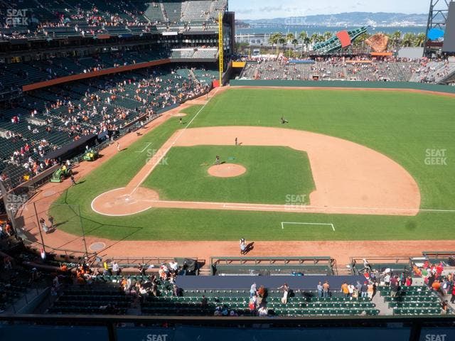 Oracle Park - Section View Box 308 Seat View