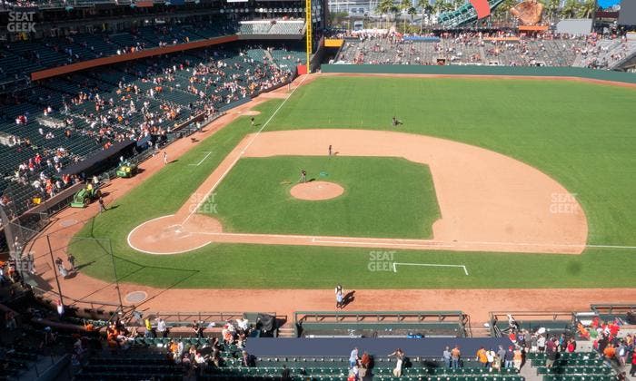 Oracle Park - Section View Box 308 Seat View