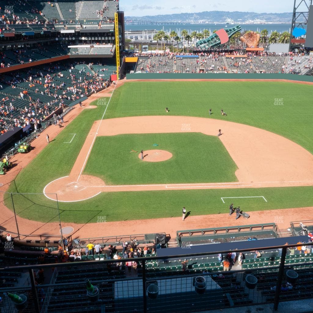 Oracle Park - Section View Box 310 Seat View