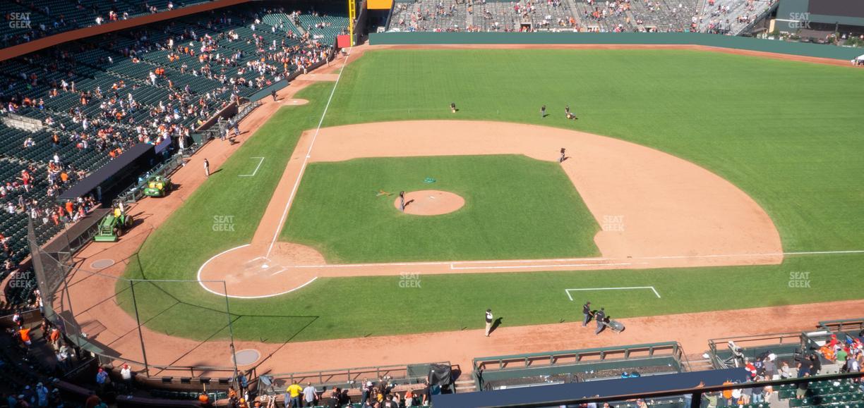 Oracle Park - Section View Box 310 Seat View