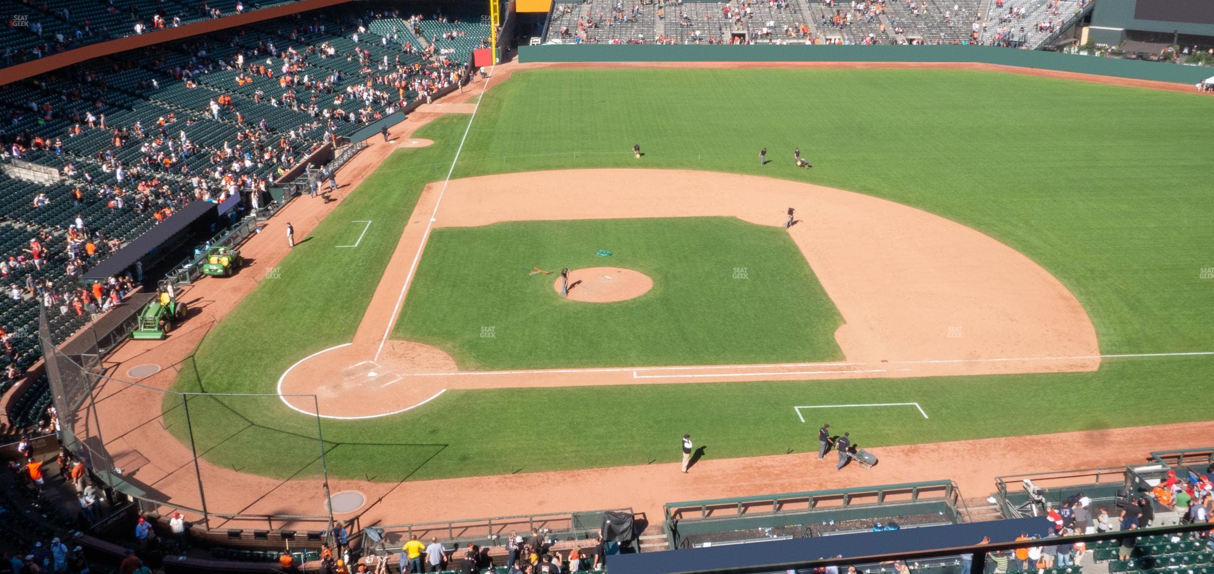 Oracle Park - Section View Box 310 Seat View