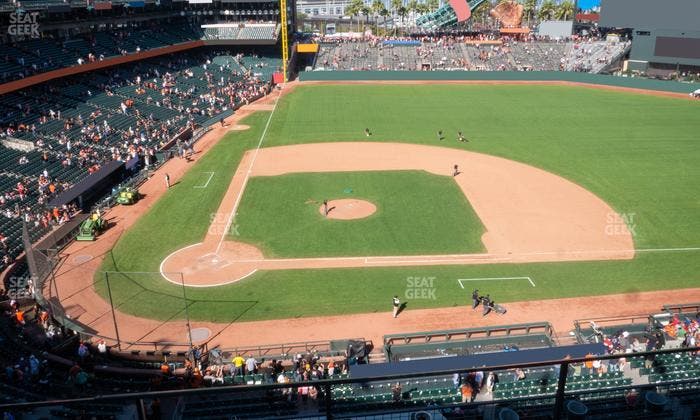 Oracle Park - Section View Box 310 Seat View