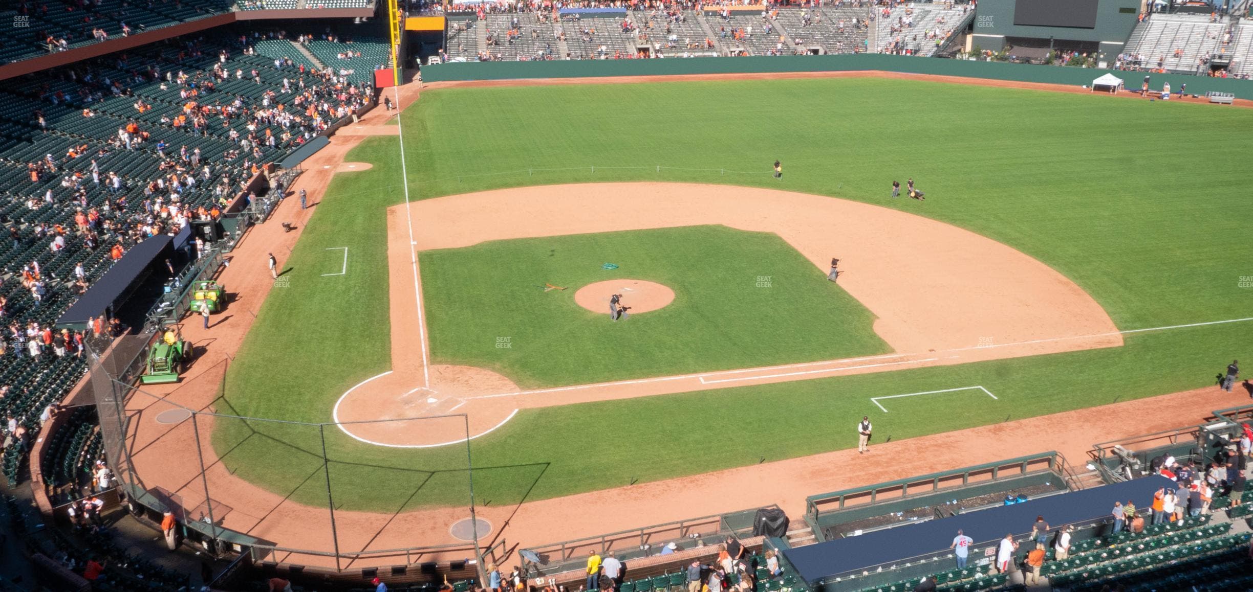 Oracle Park - Section View Box 311 Seat View
