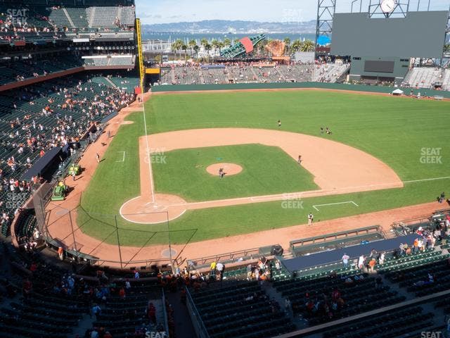 Oracle Park - Section View Box 311 Seat View