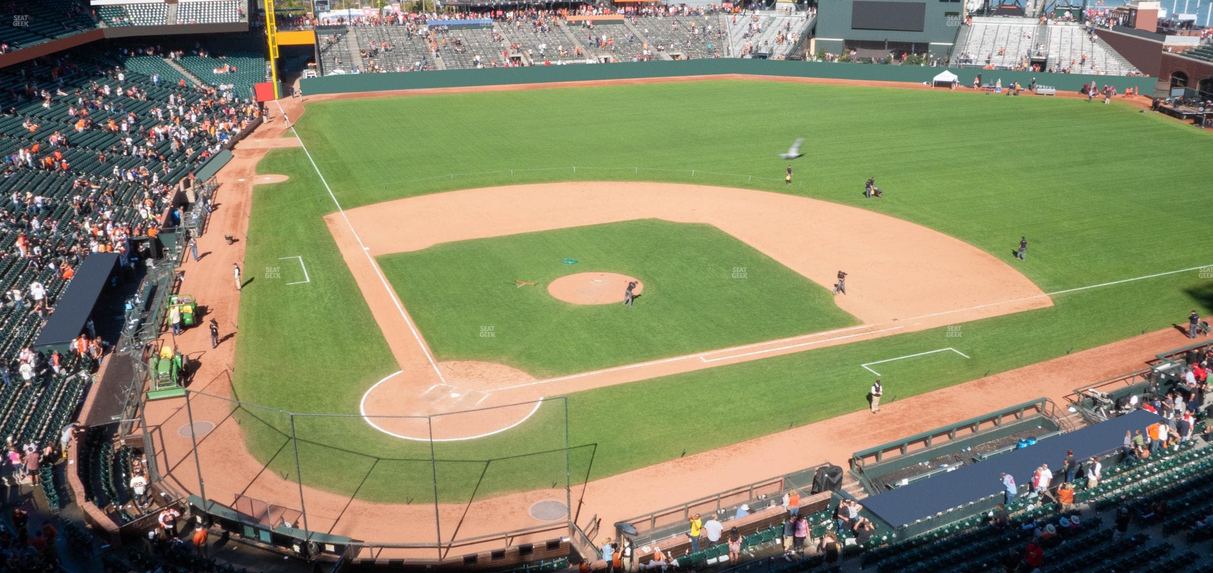 Oracle Park - Section View Box 312 Seat View
