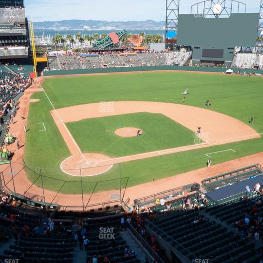 Oracle Park - Section View Box 312 Seat View