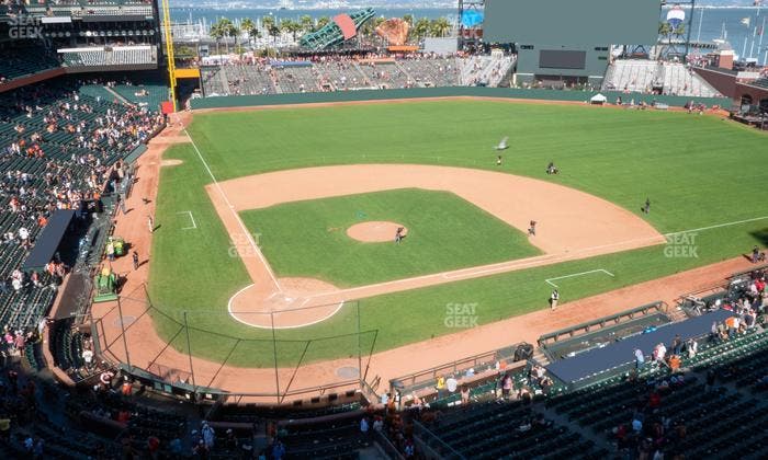 Oracle Park - Section View Box 312 Seat View