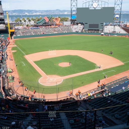 Oracle Park - Section View Box 313 Seat View