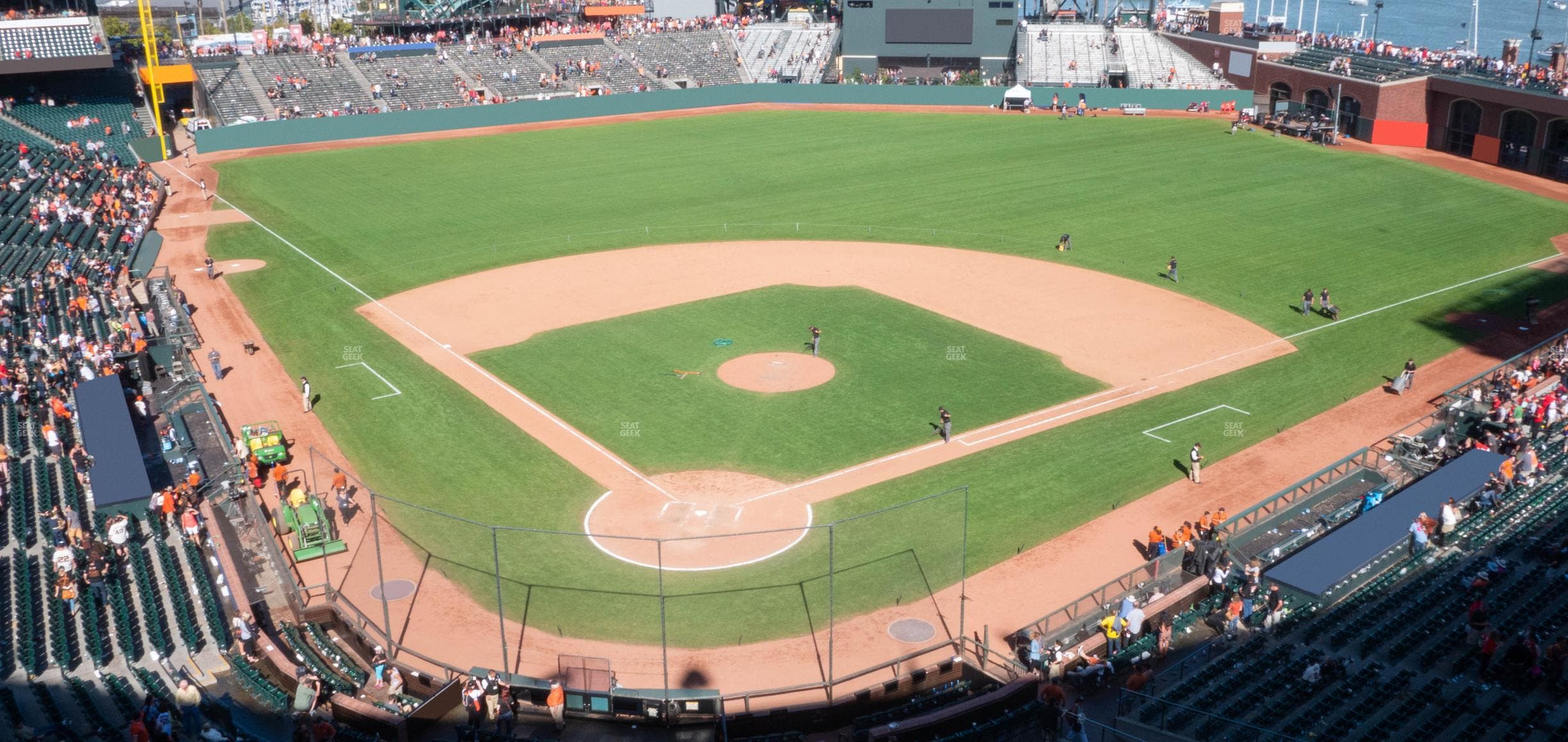 Oracle Park - Section View Box 314 Seat View