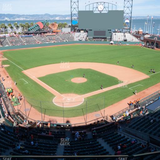 Oracle Park - Section View Box 314 Seat View