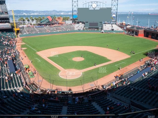 Oracle Park - Section View Box 314 Seat View