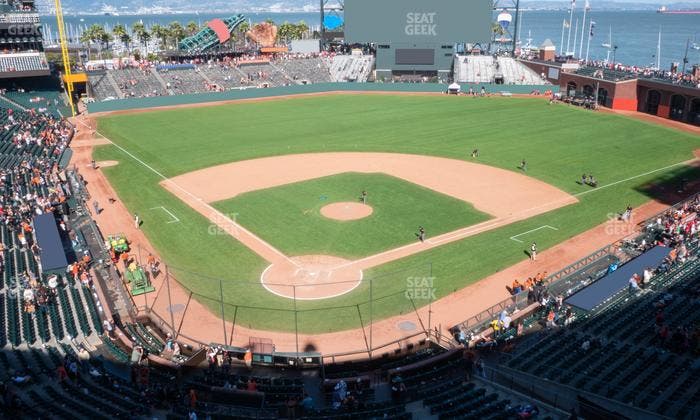 Oracle Park - Section View Box 314 Seat View