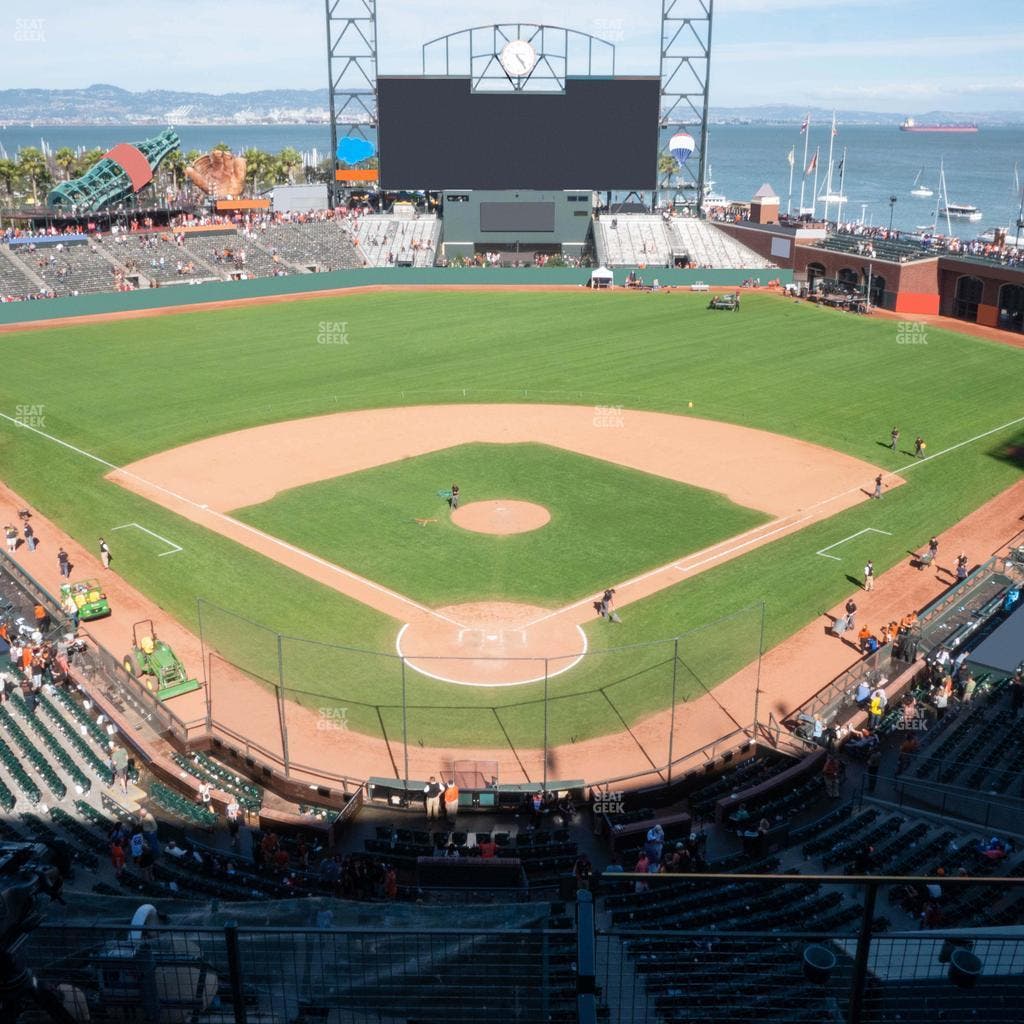 Oracle Park - Section View Box 315 Seat View