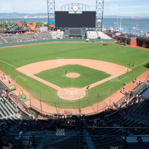 Oracle Park - Section View Box 315 Seat View