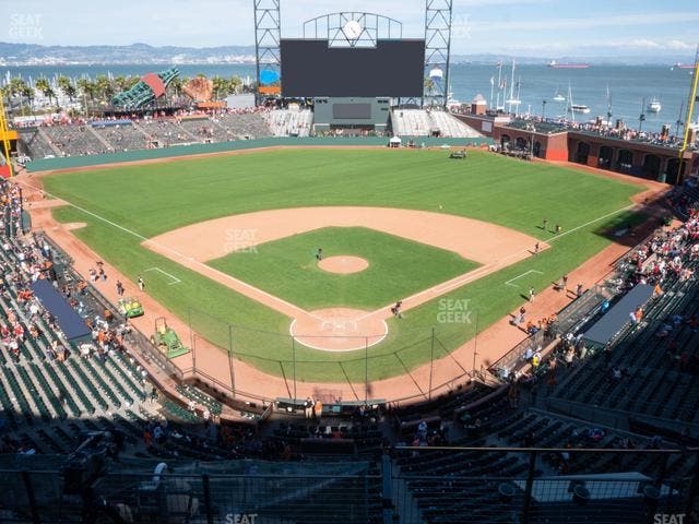 Oracle Park - Section View Box 315 Seat View