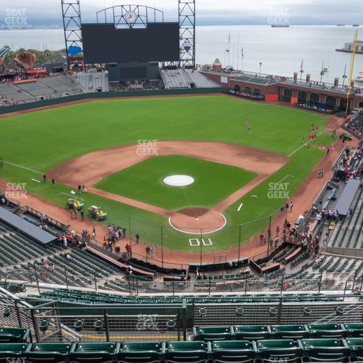 Oracle Park - Section View Box 317 Seat View