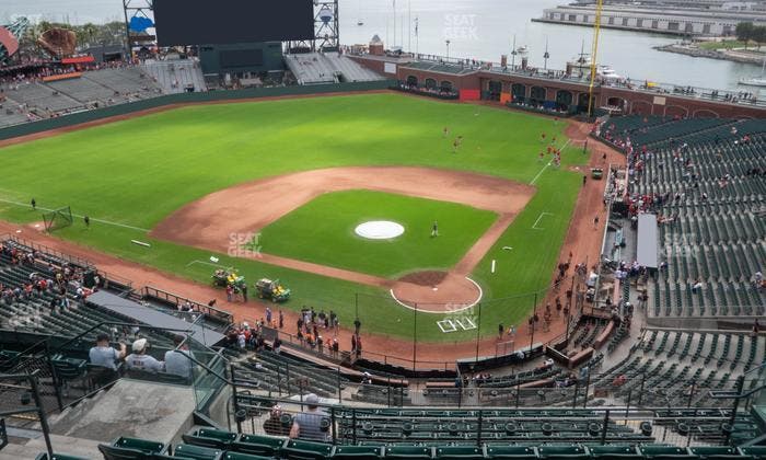 Oracle Park - Section View Box 318 Seat View