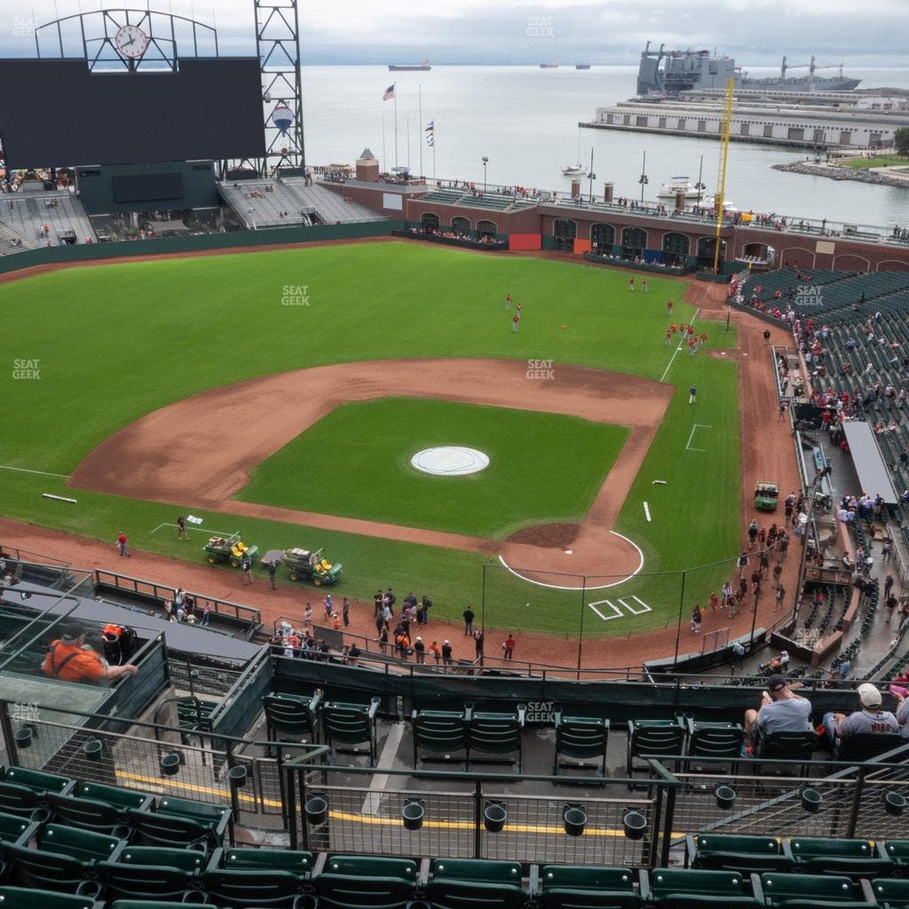 Oracle Park - Section View Box 319 Seat View